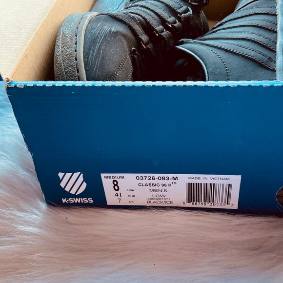 K-Swiss Classic 96 Black - Picture 8 of 8